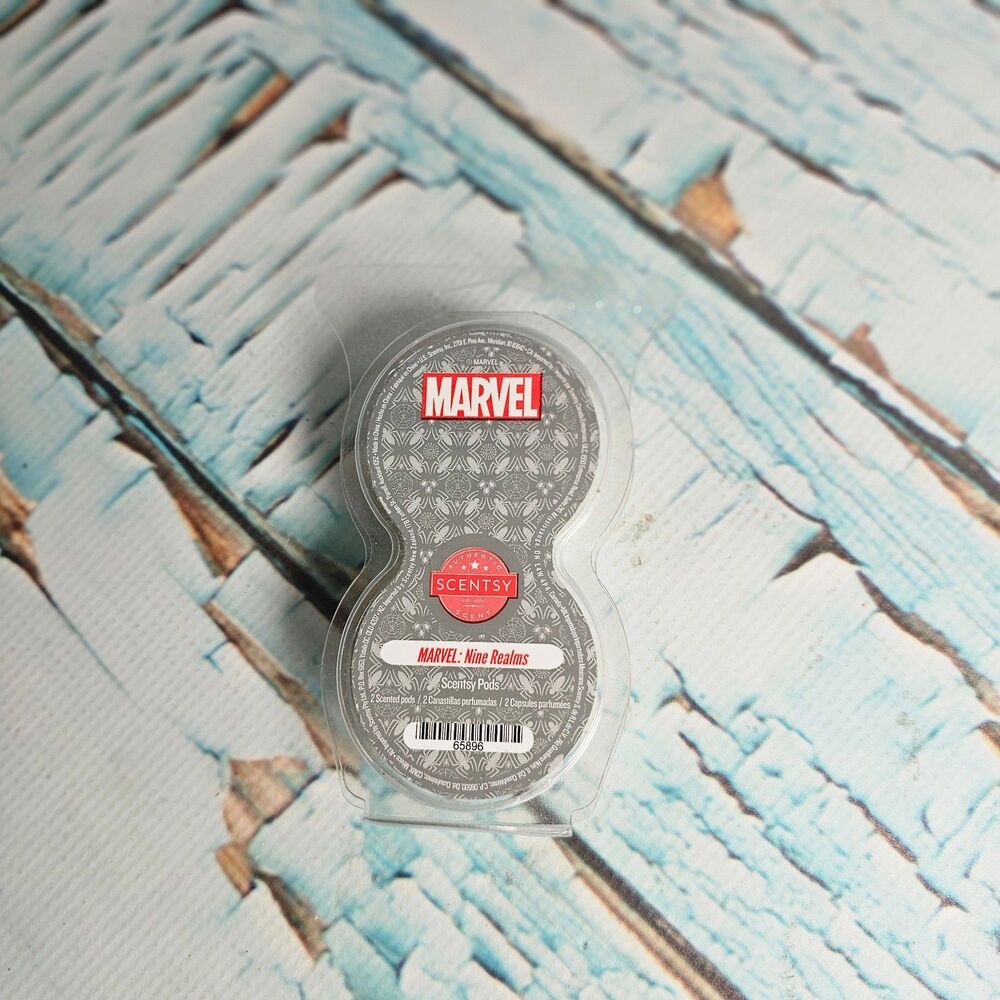 Scentsy Marvel Nine Realms Scentsy Pods 2-Pack New Authentic Marvel Collection